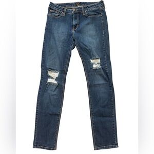 Just Black Distressed Skinny Jeans Size 29